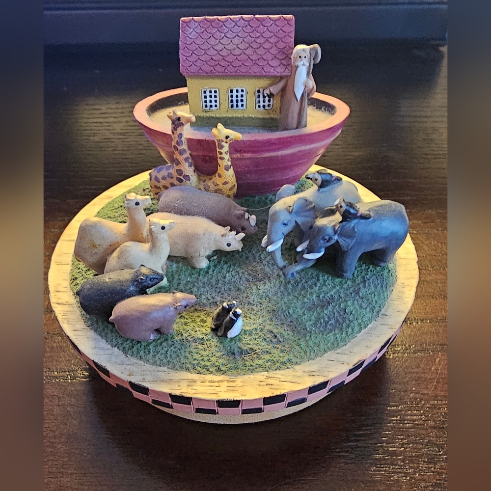 Noah’s Arc Candle Topper by Warren Kimble
